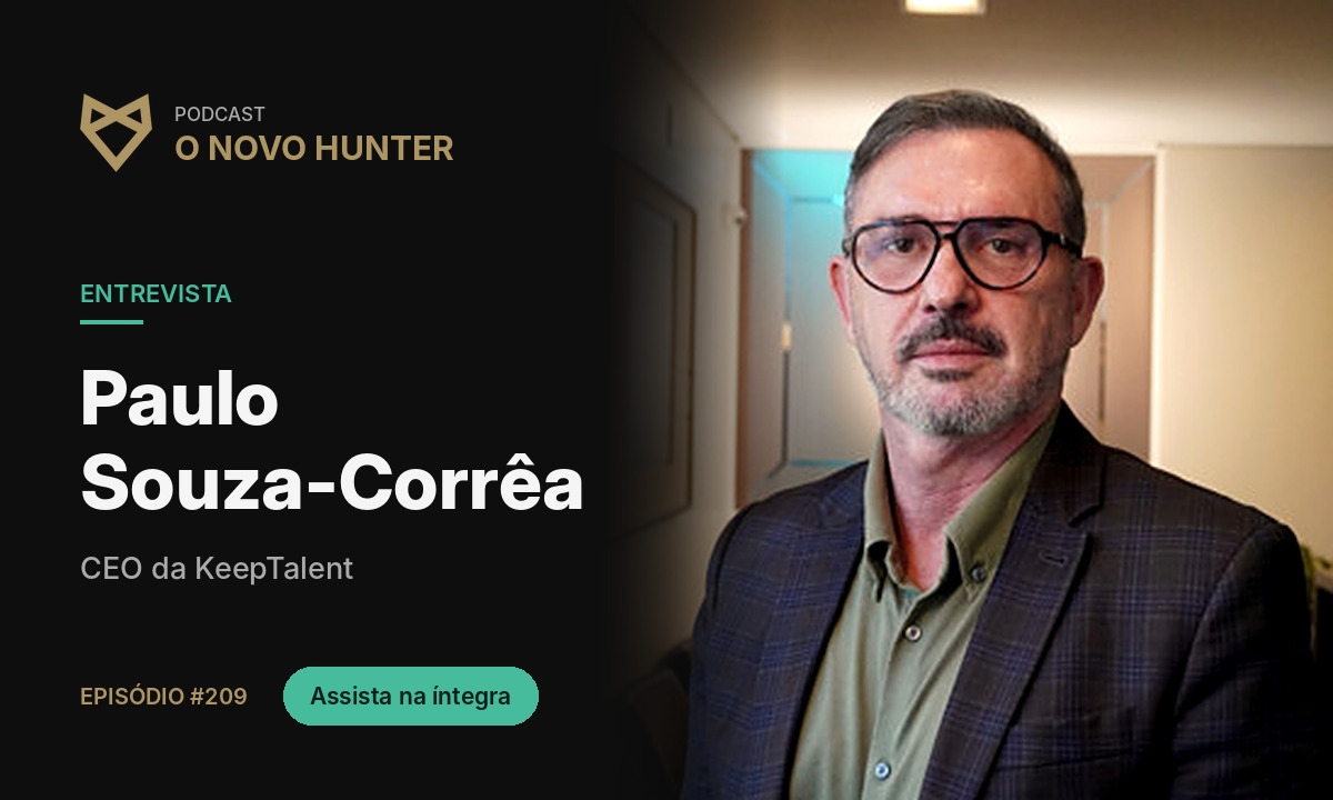 Paulo Souza-Corrêa no podcast O Novo Hunter